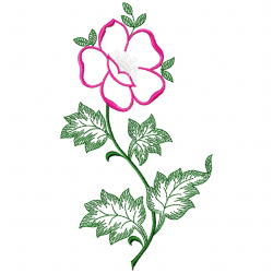 Flowers And Tree Embroidery Design 8 Flowers And Tree Embroidery Design 8
